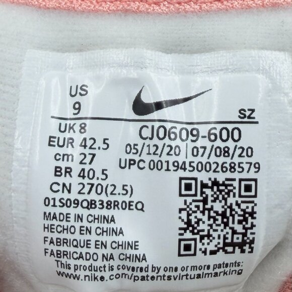 Nike Air Max 1 Premium 'Strawberry Lemonade' - Picture 9 of 10